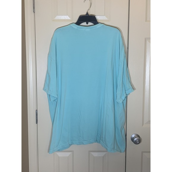 Comfort Colors 50th Birthday Crew T-Shirt Women 4XL Blue Good Glitter Graphic - Picture 2 of 4